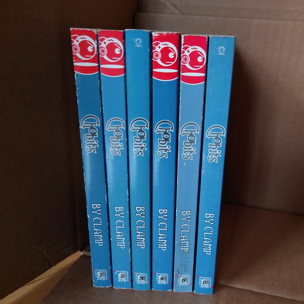 Manga series: Chobits vol 1-6